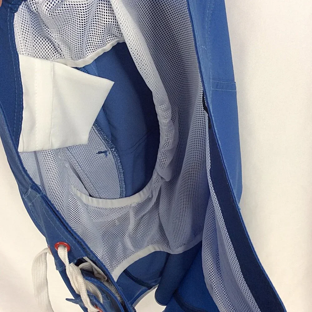 Sperry Swim Trunk Mens Size‎ Medium Blue Mesh Brief Lined Shorts